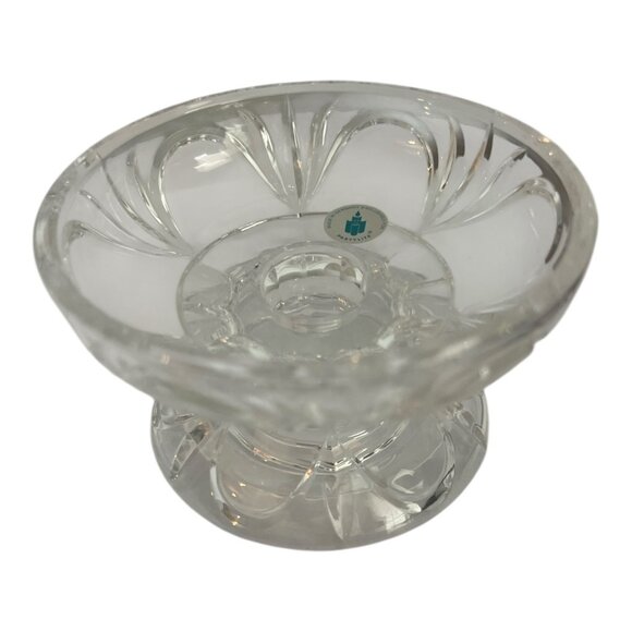 Partylite Salzburg P7405 Lead Crystal 3-Piece Stackable Candle Holder Set - Picture 7 of 10